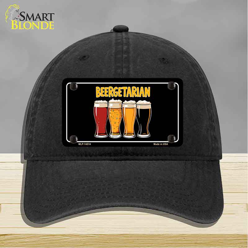 Beergetarian Novelty License Plate Hat HAT-MLP-14514