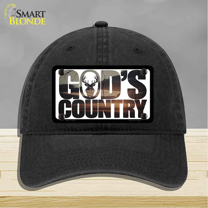 Gods Country Novelty License Plate Hat HAT-MLP-14517