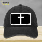 Cross Silhouette Novelty License Plate Hat HAT-MLP-14522