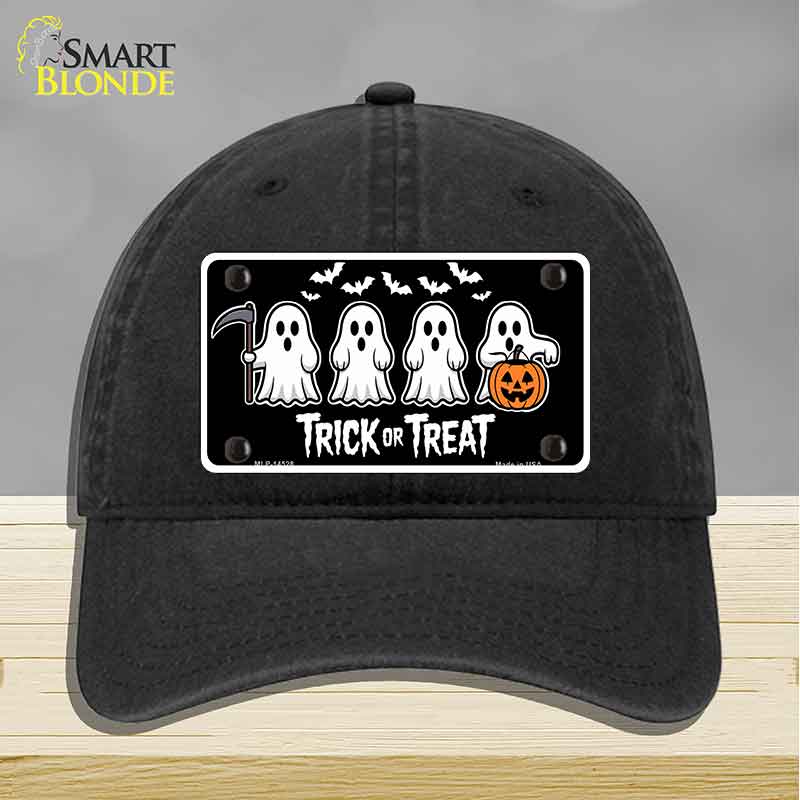 Trick or Treat Ghosts Novelty License Plate Hat HAT-MLP-14528