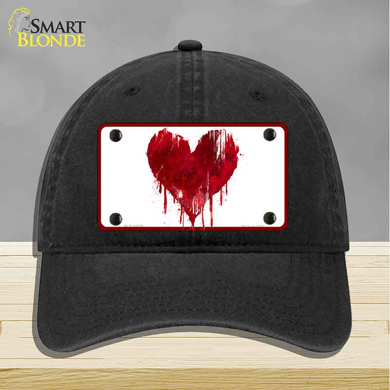 Bloody Heart Novelty License Plate Hat HAT-MLP-14538