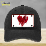 Bloody Heart Novelty License Plate Hat HAT-MLP-14538