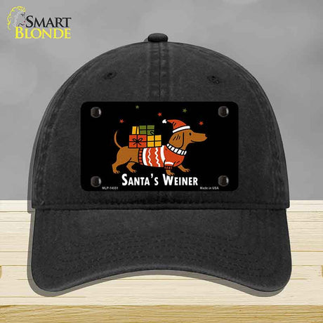 Santas Weiner Novelty License Plate Hat HAT-MLP-14551