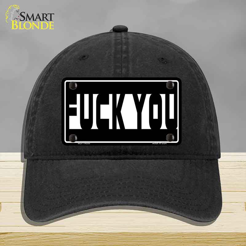 F-ck You Hidden Novelty License Plate Hat HAT-MLP-14555