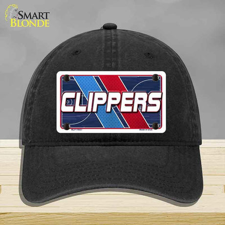 Black cap with 'CLIPPERS' logo on a gray background