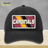 CARDINALS Graphic Novelty License Plate Hat HAT-MLP-14625 Unconstructed Cotton Black