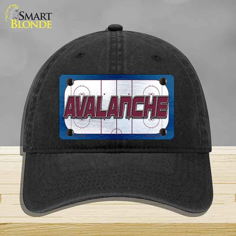 AVALANCHE Graphic Novelty License Plate Hat HAT-MLP-14663 Unconstructed Cotton Black