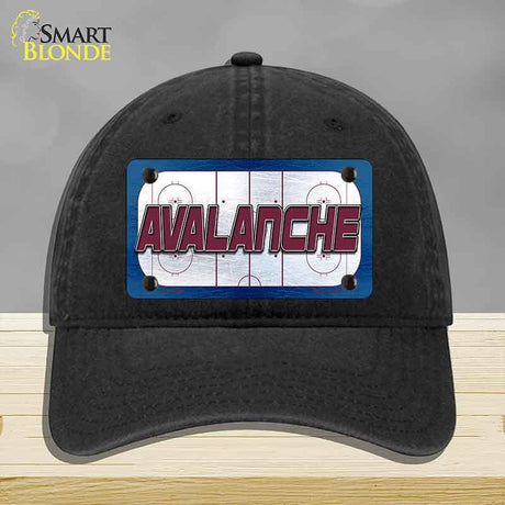 AVALANCHE Graphic Novelty License Plate Hat HAT-MLP-14663 Unconstructed Cotton Black