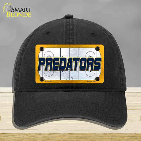 PREDATORS Graphic Novelty License Plate Hat HAT-MLP-14672 Unconstructed Cotton Black
