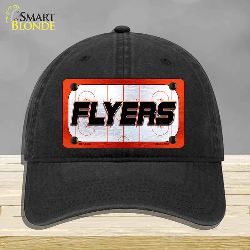 FLYERS Graphic Novelty License Plate Hat HAT-MLP-14677 Unconstructed Cotton Black