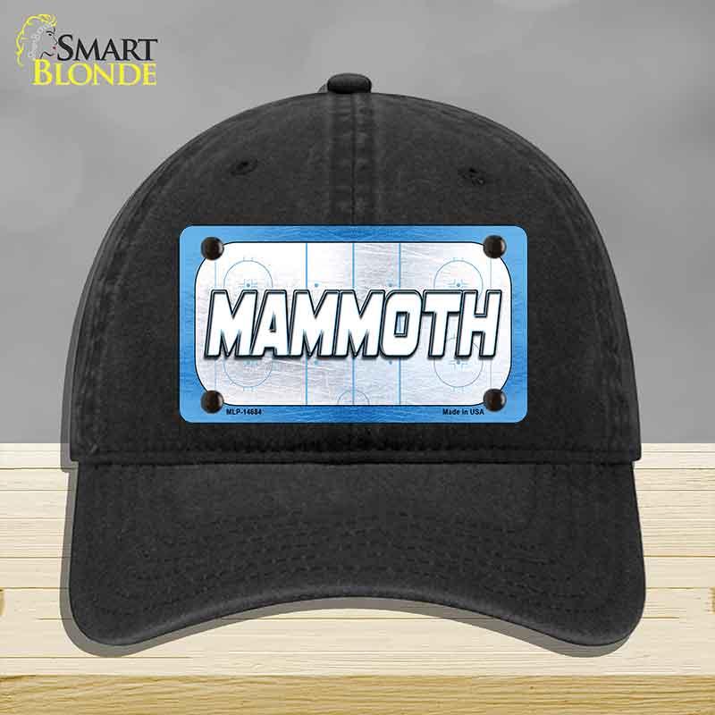 MAMMOTH Graphic Novelty License Plate Hat HAT-MLP-14684 Unconstructed Cotton Black