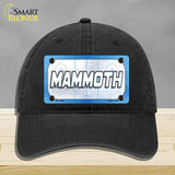 MAMMOTH Graphic Novelty License Plate Hat HAT-MLP-14684 Unconstructed Cotton Black