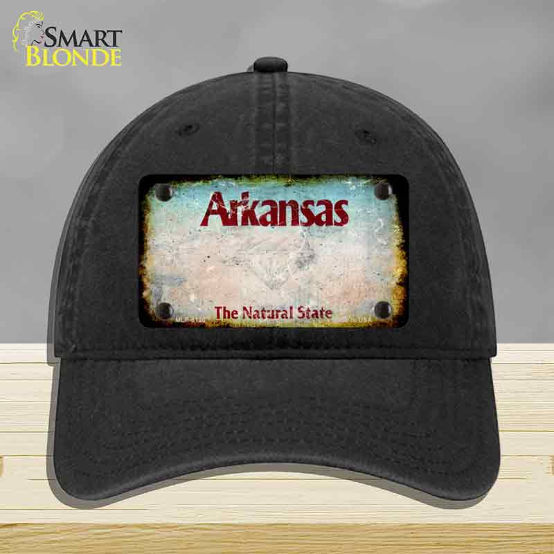 Arkansas State Rusty Novelty License Plate Hat HAT-MLP-8120