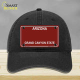 Arizona Red Novelty License Plate Hat HAT-MLP-8580