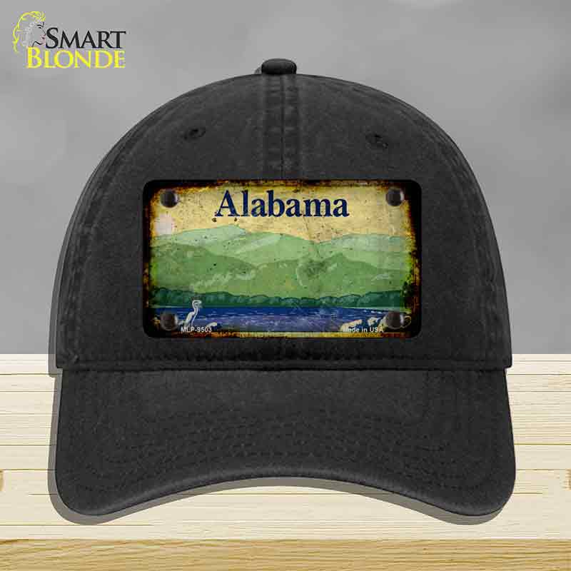 Alabama Rusty Novelty License Plate Hat HAT-MLP-9503