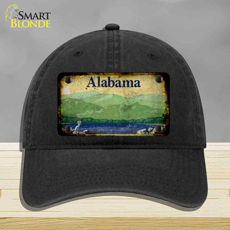 Alabama Rusty Novelty License Plate Hat HAT-MLP-9503