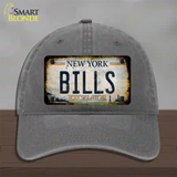 Bills Excelsior New York Rusty Novelty License Plate Hat Tag Unconstructed Cotton Charcoal