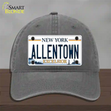 Allentown Excelsior New York Novelty License Plate Hat Tag Unconstructed Cotton Charcoal