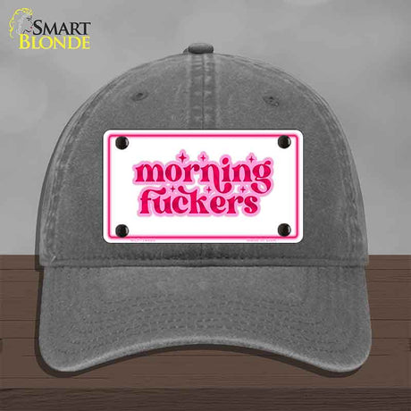 Morning F-ckers Novelty License Plate Hat HAT-MLP-14490