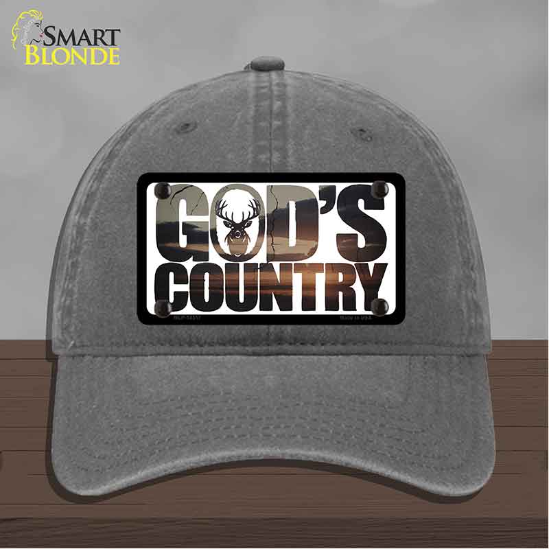 Gods Country Novelty License Plate Hat HAT-MLP-14517