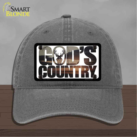 Gods Country Novelty License Plate Hat HAT-MLP-14517