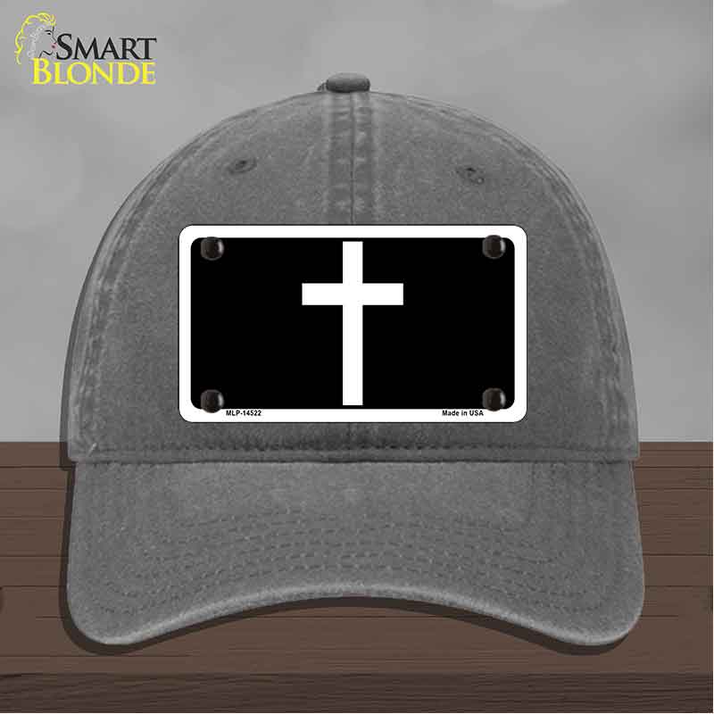 Cross Silhouette Novelty License Plate Hat HAT-MLP-14522