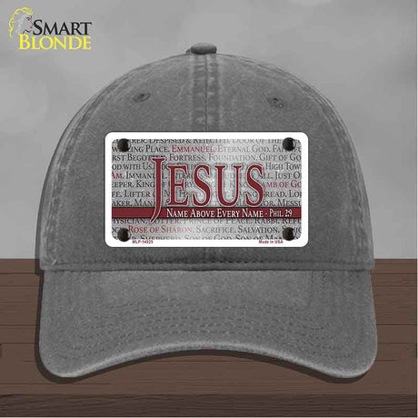 Jesus Name Above Every Name Novelty License Plate Hat HAT-MLP-14525
