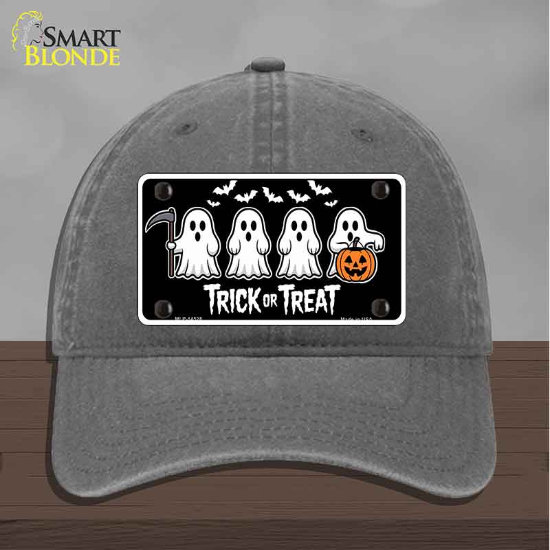 Trick or Treat Ghosts Novelty License Plate Hat HAT-MLP-14528