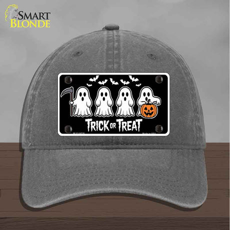 Trick or Treat Ghosts Novelty License Plate Hat HAT-MLP-14528