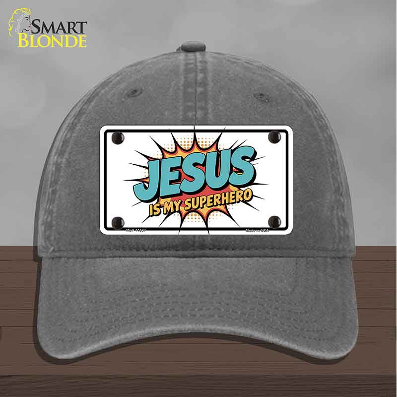 Jesus is My Superhero Novelty License Plate Hat HAT-MLP-14537