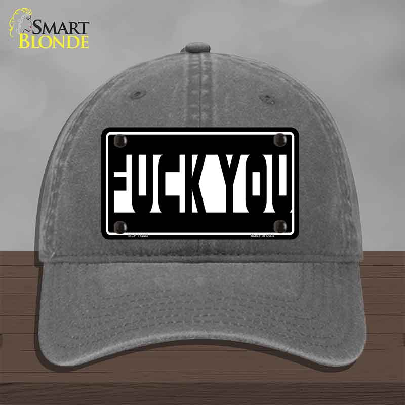 F-ck You Hidden Novelty License Plate Hat HAT-MLP-14555
