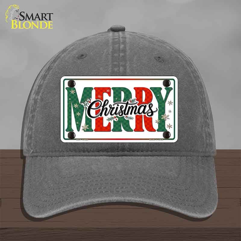 Merry Christmas Novelty License Plate Hat HAT-MLP-14563