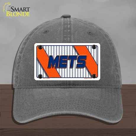 METS Graphic Novelty License Plate Hat HAT-MLP-14582 Unconstructed Cotton Charcoal