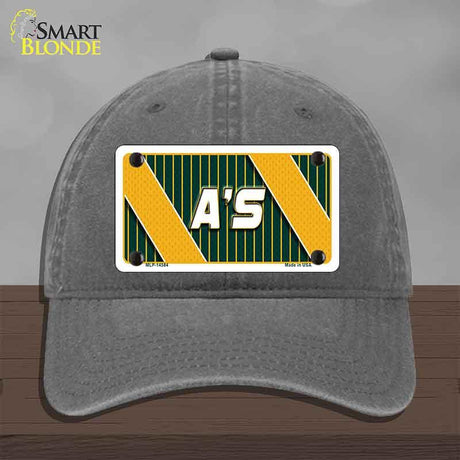 As Graphic Novelty License Plate Hat HAT-MLP-14584 Unconstructed Cotton Charcoal