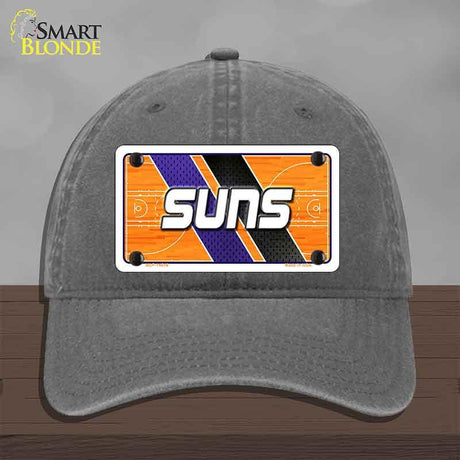 SUNS Graphic Novelty License Plate Hat HAT-MLP-14618 Unconstructed Cotton Charcoal