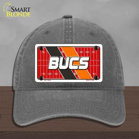 BUCS Graphic Novelty License Plate Hat HAT-MLP-14654 Unconstructed Cotton Charcoal