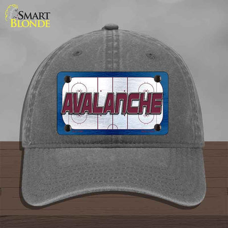 AVALANCHE Graphic Novelty License Plate Hat HAT-MLP-14663 Unconstructed Cotton Charcoal