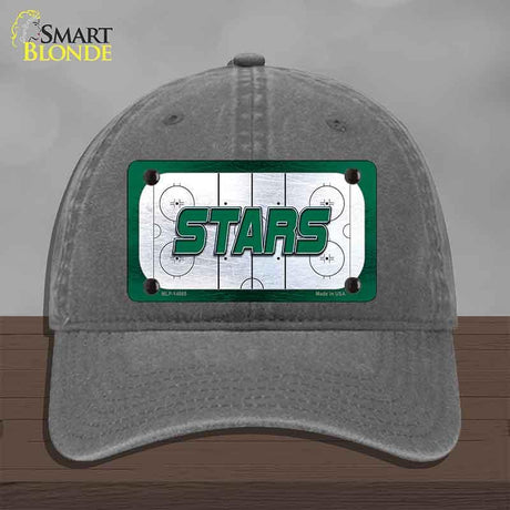 STARS Graphic Novelty License Plate Hat HAT-MLP-14665 Unconstructed Cotton Charcoal