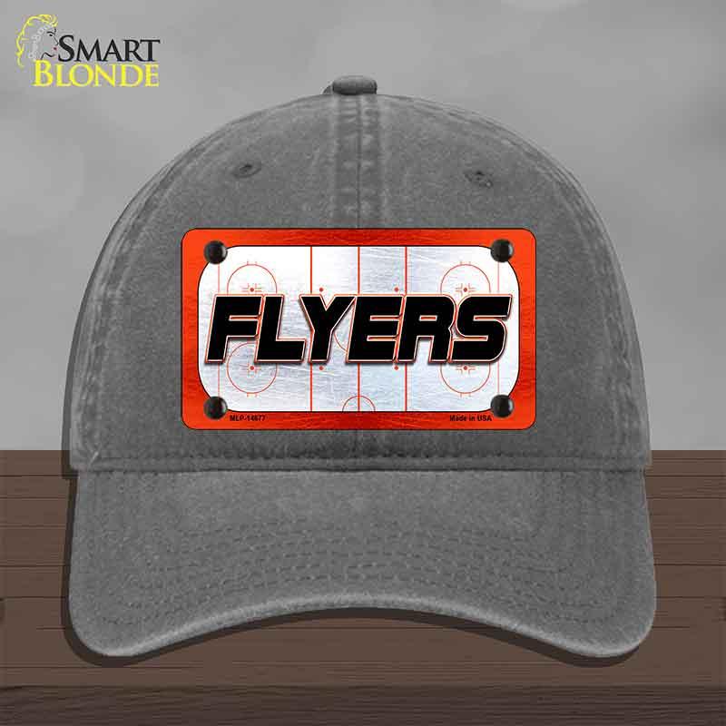 FLYERS Graphic Novelty License Plate Hat HAT-MLP-14677 Unconstructed Cotton Charcoal