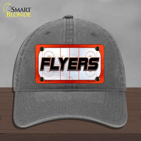 FLYERS Graphic Novelty License Plate Hat HAT-MLP-14677 Unconstructed Cotton Charcoal