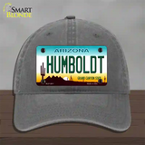 Humboldt Arizona Novelty License Plate Hat Unconstructed Cotton / Charcoal