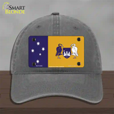 Australia Capital Territory Novelty License Plate Hat Unconstructed Cotton / Charcoal