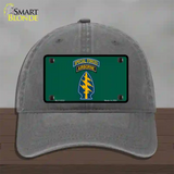 Special Forces Novelty License Plate Hat Unconstructed Cotton / Charcoal