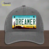 Arizona Dreamer Novelty License Plate Hat Unconstructed Cotton / Charcoal