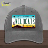 Wildcats Arizona Novelty License Plate Hat Unconstructed Cotton / Charcoal
