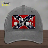 Band Of Brothers Novelty License Plate Hat Unconstructed Cotton / Charcoal