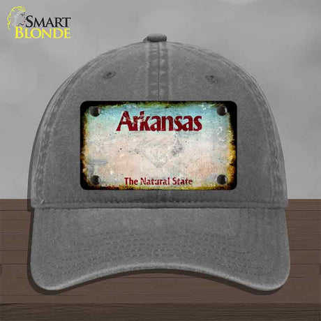 Arkansas State Rusty Novelty License Plate Hat HAT-MLP-8120