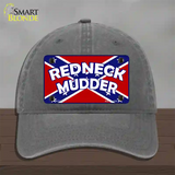 Redneck Mudder Novelty License Plate Hat Unconstructed Cotton / Charcoal