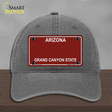 Arizona Red Novelty License Plate Hat HAT-MLP-8580