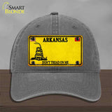 Arkansas Dont Tread On Me Novelty License Plate Hat HAT-MLP-8836